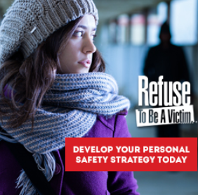 Salisbury Self Defense classes- The Refuse to be a Victim program is designed to improve personal safety strategies, awareness and home security.